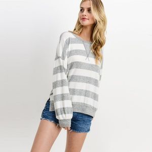 3-Pack Striped Comfy Sweater